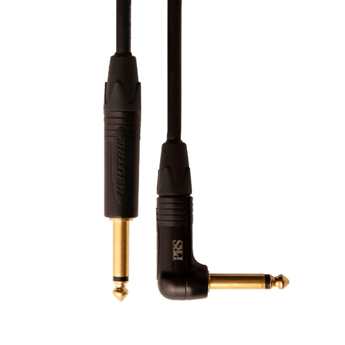 PRS Signature Instrument Cable, 10ft, Straight/Angle