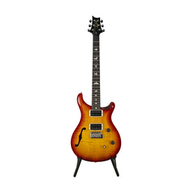 PRS CE24 Semi-Hollow Electric Guitar w/Bag, Custom Color, Cherry Sunburst