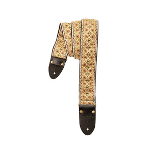 PRS Limited Edition 2inch Retro Guitar Strap, Yellow/Gold