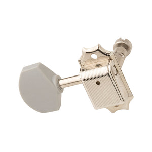 PRS Silver Sky Phase III Locking Tuners, Set of 6, Nickel
