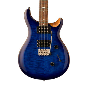 PRS SE Custom 24 Electric Guitar w/Bag, Faded Blue
