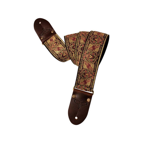 PRS 2 Inch Deluxe Retro Guitar Strap, Burgundy