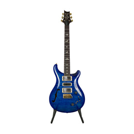 PRS Special Semi-Hollow 10-Top Electric Guitar, Custom Color, Blue Matteo Wrap