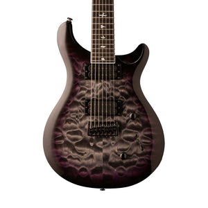 PRS SE Mark Holcomb SVN 7-String Electric Guitar, Ebony FB, Holcomb Burst
