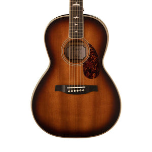 PRS SE Parlor P20E Acoustic Guitar w/Bag, Tobacco Sunburst