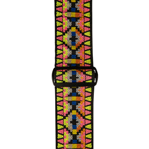 PRS 2.75 Inch Wide Retro Jacquard Guitar Strap, Salmon