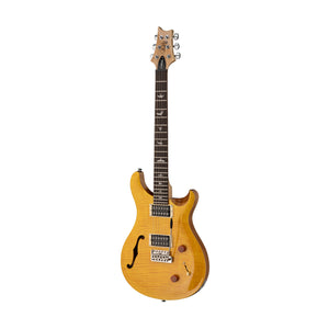 PRS SE Custom 22 Semi-Hollow Electric Guitar, Santana Yellow
