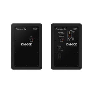 Pioneer DM-50D 5-inch Active Monitor Speaker Pair, Black