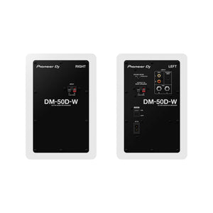 Pioneer DM-50D 5-inch Active Monitor Speaker Pair, White