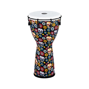 MEINL Percussion ADJ10-DA 10inch Alpine Series Djembe, Day Of The Dead