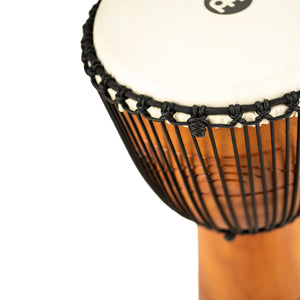 MEINL Percussion ADJ2-XL+BAG 13inch Original Arifican Style Rope Tuned Wood Djembe w/Bag, Water Rhyt
