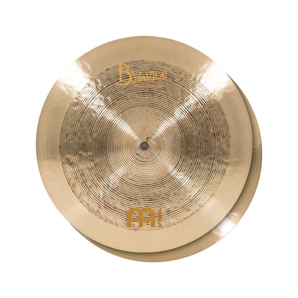 MEINL Cymbals B14TRH 14inch Byzance Tradition HiHat, Pair