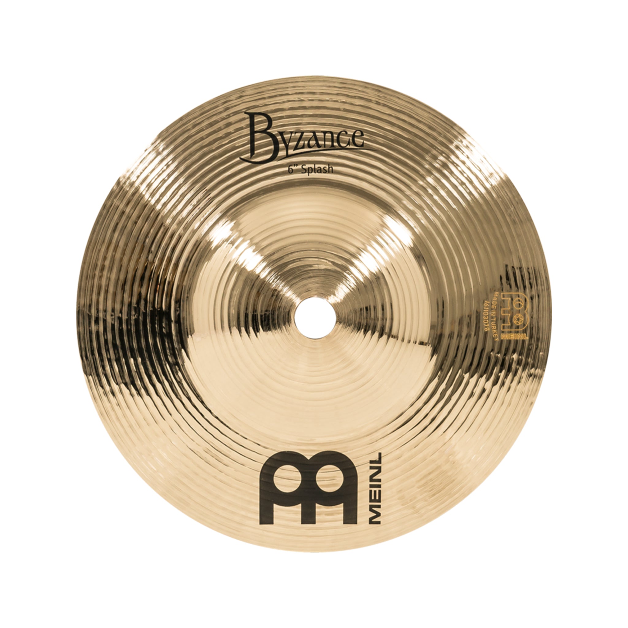 MEINL Cymbals B6S-B 6inch Byzance Brilliant Splash