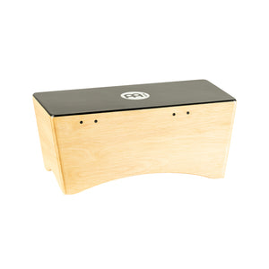 MEINL Percussion BCA2NT/EBK-M Bongo Cajon, Natural/Ebony Black