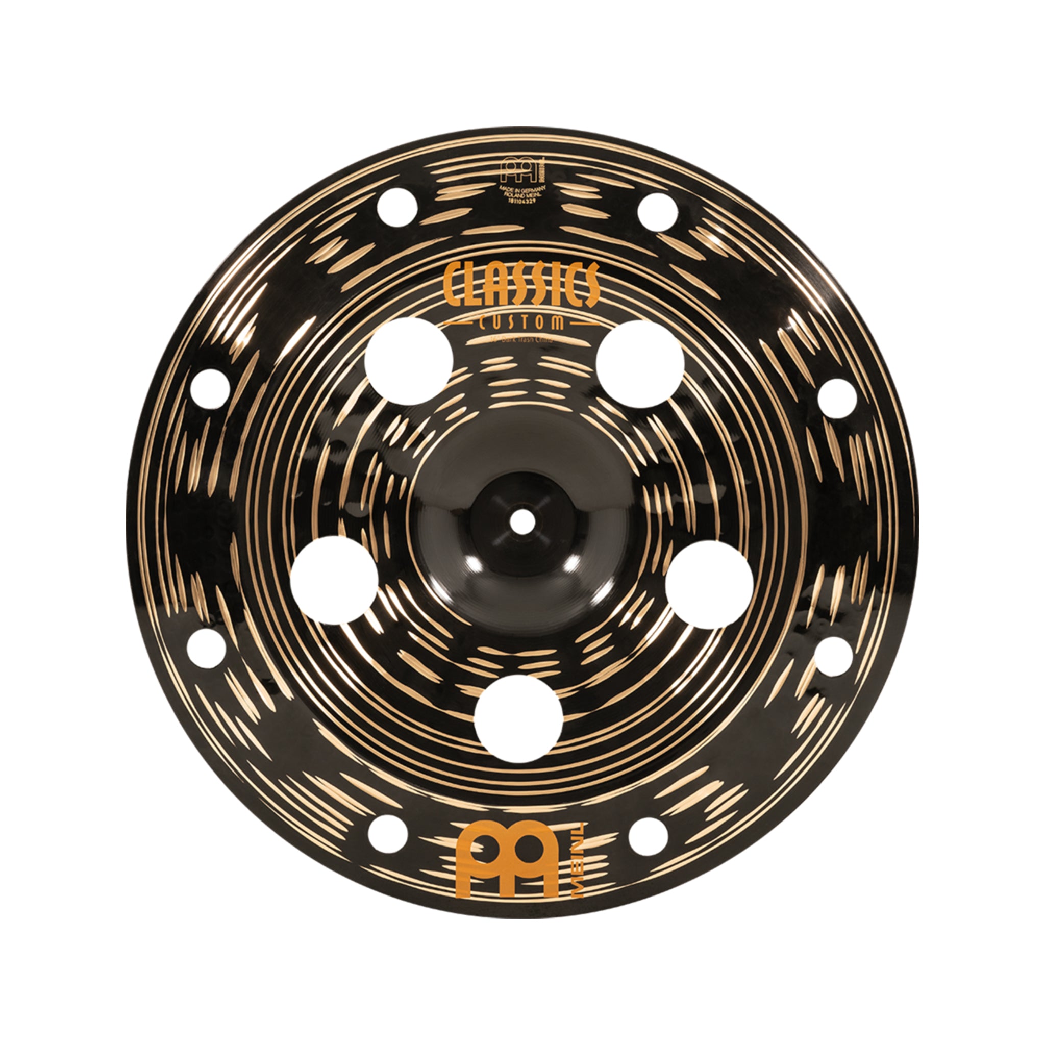MEINL Cymbals CC16DATRCH 16inch Classics Custom Dark Trash China