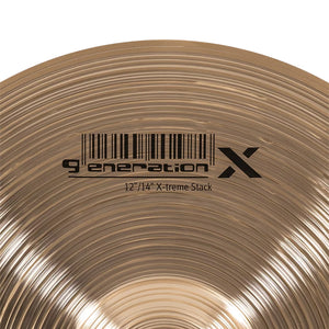 MEINL Cymbals GX-12/14XTS 12/14inch Generation X X-treme Stack