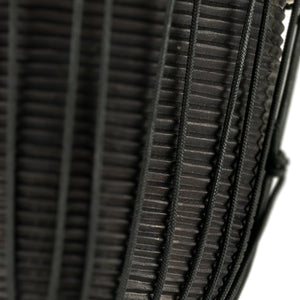 MEINL Percussion HDJ3-S 8inch Rope Tuned Headliner Wood Djembe, Black River Series