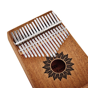 MEINL Sonic Energy KL1708H 17 Notes Sound Hole Kalimba, Mahogany Matte