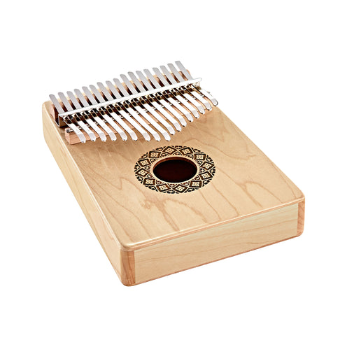 MEINL Sonic Energy KL1709H 17 Notes Sound Hole Kalimba, Maple