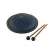 MEINL Sonic Energy MSTD2NB 5-1/2inch Mini Steel Tongue Drum, A Major, Navy Blue