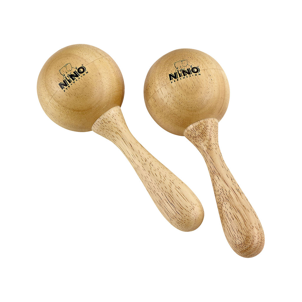 NINO Percussion NINO8 Wood Maracas, Medium