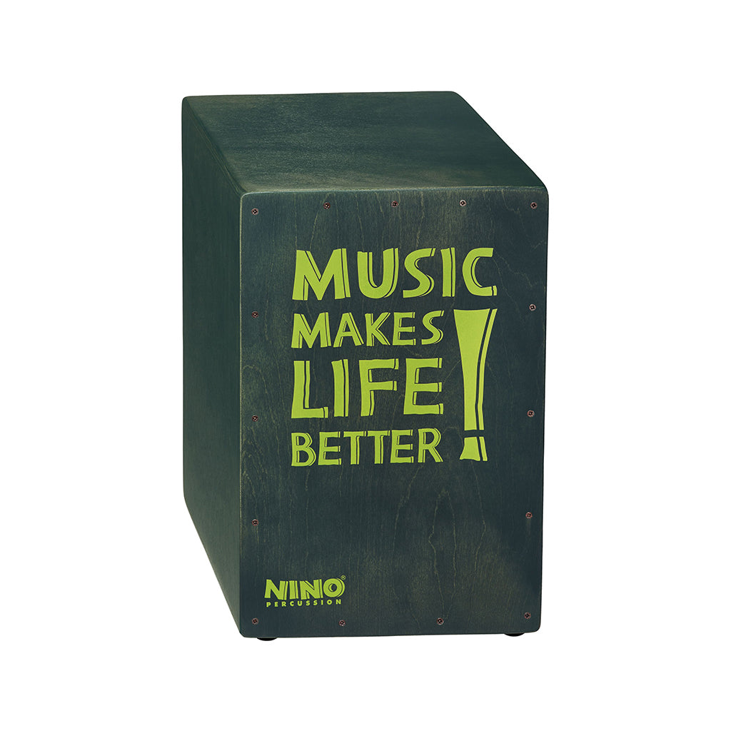 NINO Percussion NINO952GY 17-3/4Inch Tall, Birch Cajon, Grey