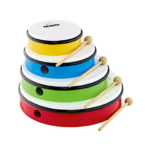 NINO Percussion NINOSET6 Hand Drums Assortment w/ Bag