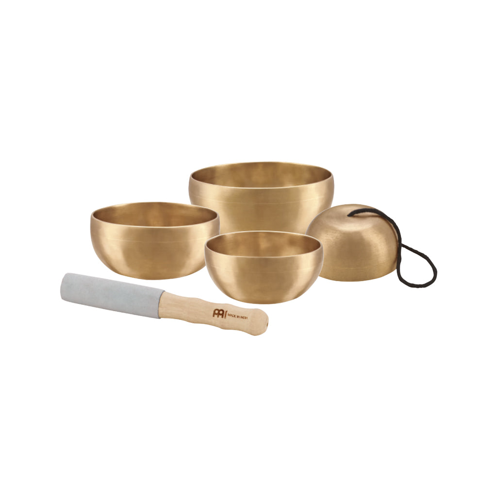 MEINL Sonic Energy SB-U-1750 Universal Series Singing Bowl Set, 400/500/600/250gram