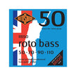 Rotosound RB50 Roto Bass Nickel Bass Guitar Strings Set, 50-110