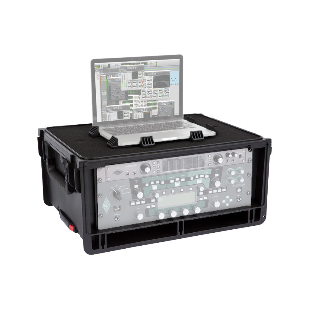 SKB 1SKB-ISF4U Injection Molded 4U Studio Flyer Rack Case – Swee