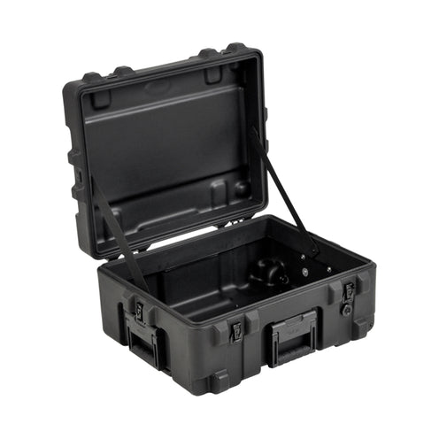 SKB 3R2217-10B-EW Roto Mic-Stand Case, 22x17x10 1/2 inch, Deep-Empty, wheels