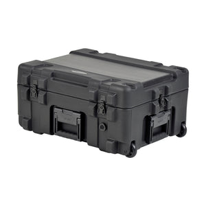 SKB 3R2217-10B-EW Roto Mic-Stand Case, 22x17x10 1/2 inch, Deep-Empty, wheels