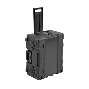 SKB 3R2217-10B-EW Roto Mic-Stand Case, 22x17x10 1/2 inch, Deep-Empty, wheels