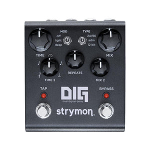 Strymon DIG Dual Delay Guitar Effects Pedal, Midnight Edition