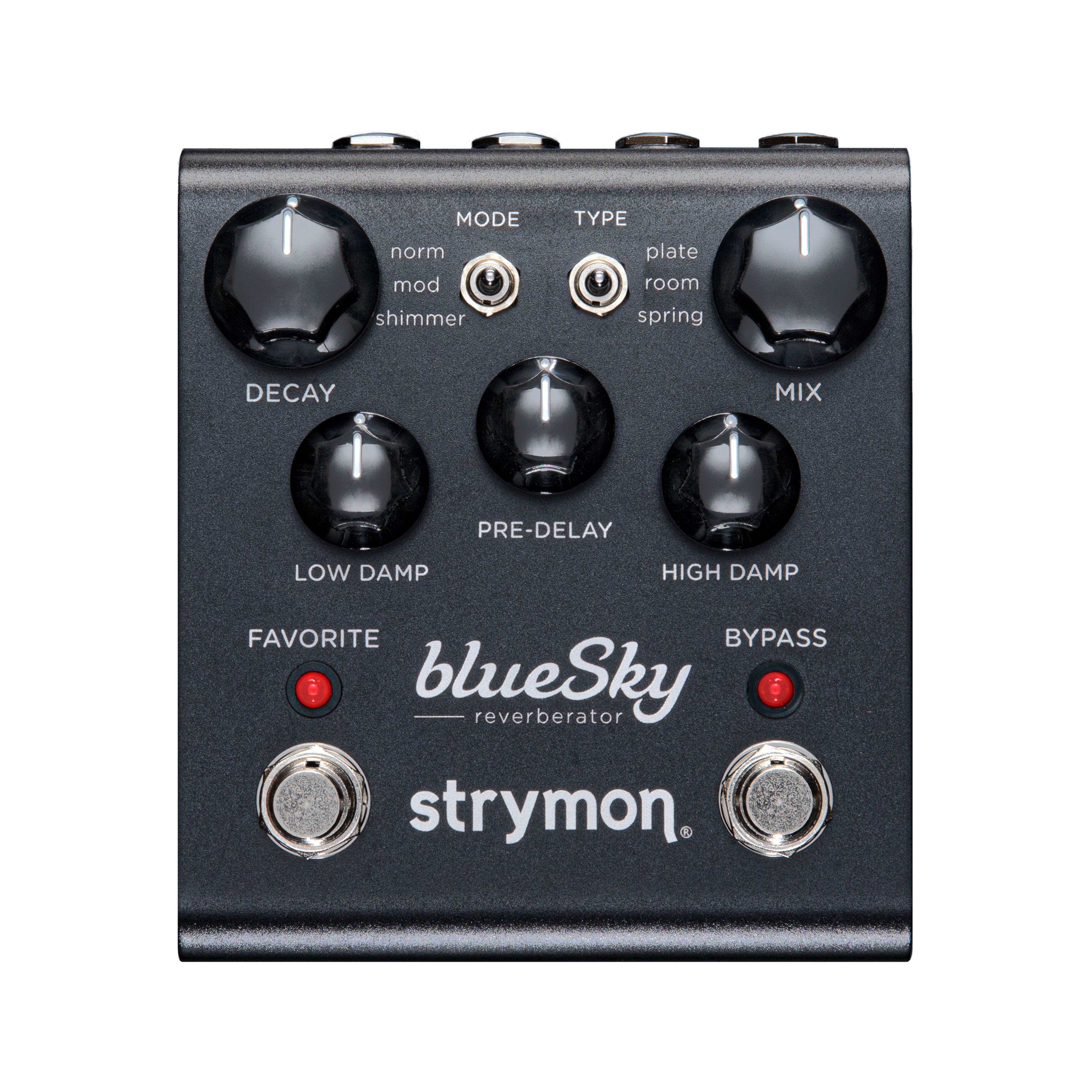 Strymon BlueSky Reverb Guitar Effects Pedal, Midnight