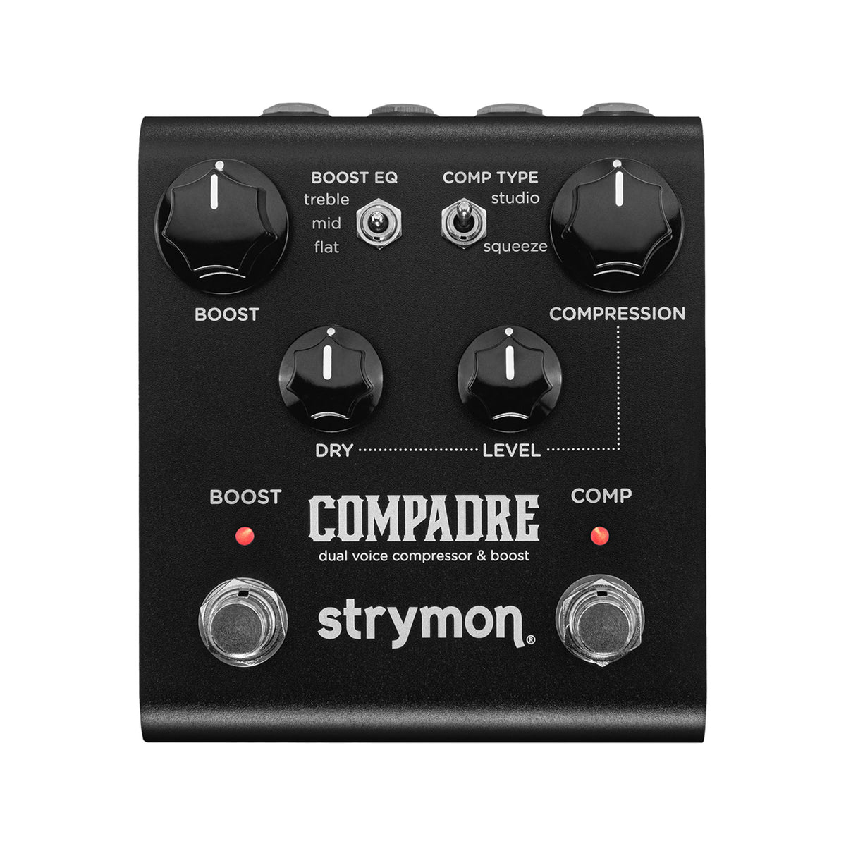 Strymon Compadre Dual Voice Compressor & Boost Guitar Effects 