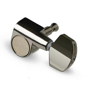 Taylor Acoustic Guitar Tuners, 1:18, 6-String, Smoked Nickel