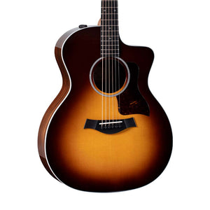 Taylor 214CE-SB Deluxe Grand Auditorium Acoustic Guitar w/Case, Tobacco Sunburst