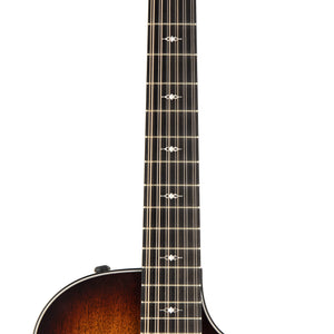 Taylor 362ce V-Class Grand Concert 12-String Acoustic Guitar, Shaded Edge Burst/Satin Black
