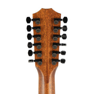 Taylor 362ce V-Class Grand Concert 12-String Acoustic Guitar, Shaded Edge Burst/Satin Black