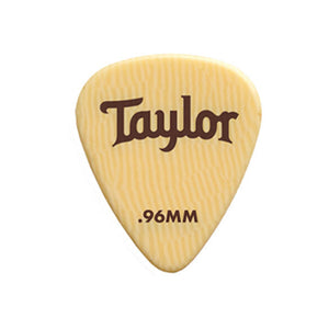 Taylor Premium DarkTone Ivory 351 Guitar Picks, 0.71mm, 6-Pack