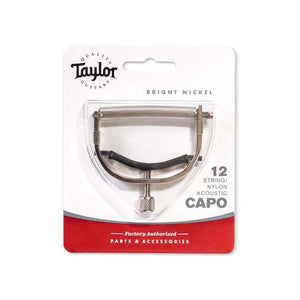 Taylor Capo, 12-String/Nylon, Bright Nickel
