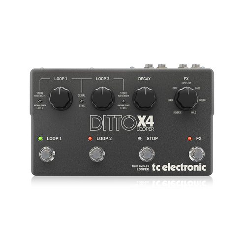 TC Electronic Ditto X4 Looper Guitar Effects Pedal