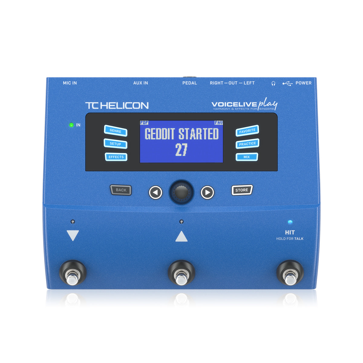 TC-Helicon VoiceLive Play Vocal Effects Pedal – Swee Lee Malaysia