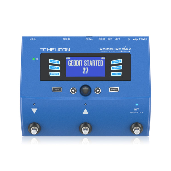 TC-Helicon VoiceLive Play Vocal Effects Pedal – Swee Lee Malaysia
