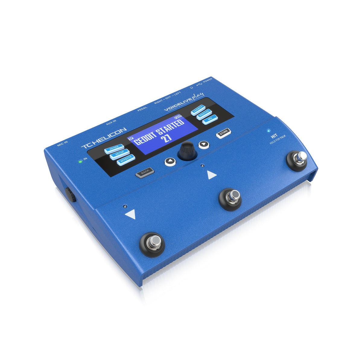 【訳あり】TC-HELICON VOICE LIVE play TC-Helicon VoiceLive Play Vocal Effects Pedal – Swee Lee Malaysia