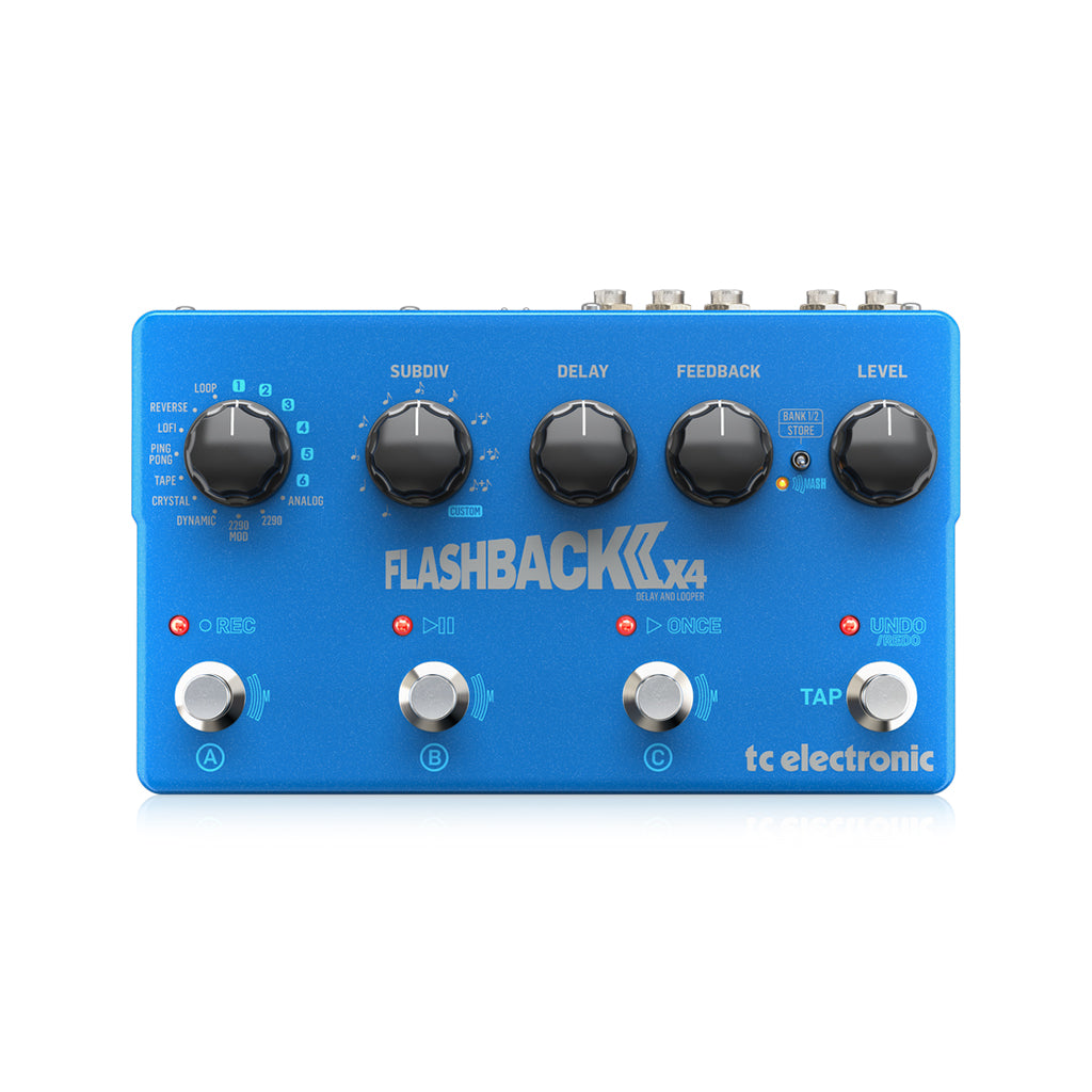 TC Electronic Flashback 2 X4 Delay Guitar Effects Pedal (DHS04