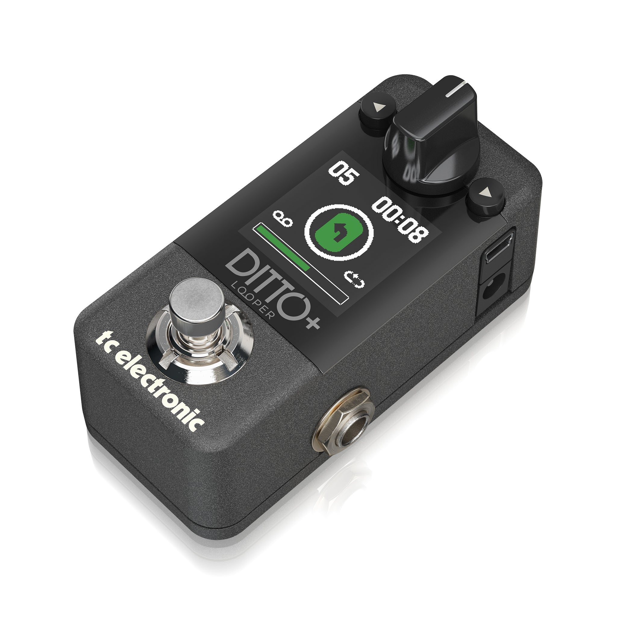 ギター TC electronics DITTO+ LOOPER TC Electronic Ditto+ Looper Highly Intuitive Looper Guitar Pedal