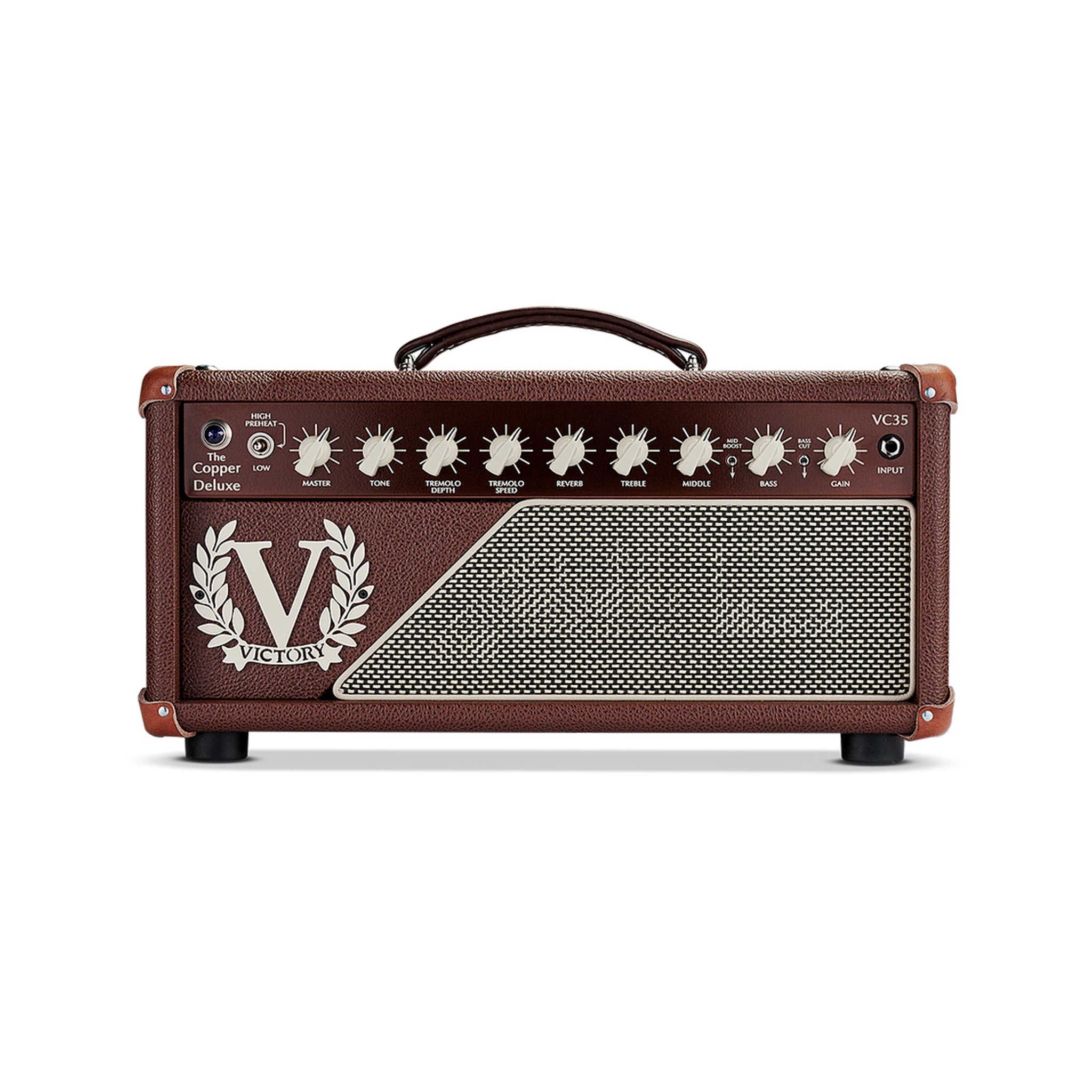 Victory V35 The Copper Deluxe 35W Tube Guitar Amp Head