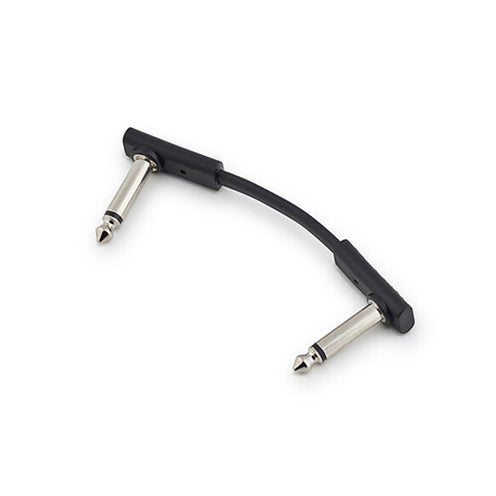 Rockboard by Warwick Flat Patch Cable, Black, 5cm